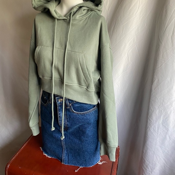 Zara blue Jeans skirt - Picture 8 of 11